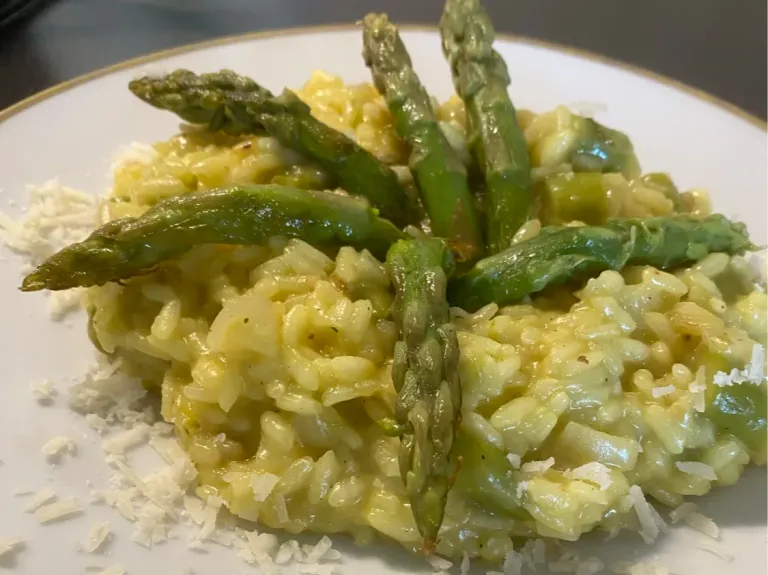 Hausgemachtes Risotto, frisch zubereitet