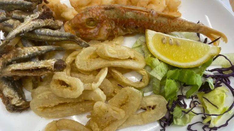 Fritto misto — frittierte Vorspeisen-Auswahl